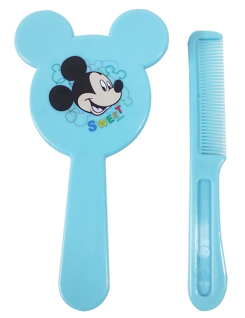 Cepillo para cabello Mickey Mouse de plástico
