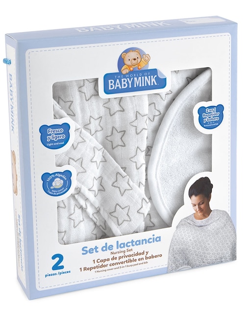Protector de pezón Baby Mink 2 piezas