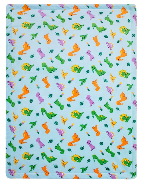 Cobertor estampado dinosaurio 1