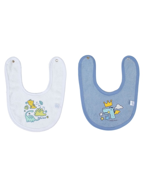 Set babero de algodón 2 piezas 1