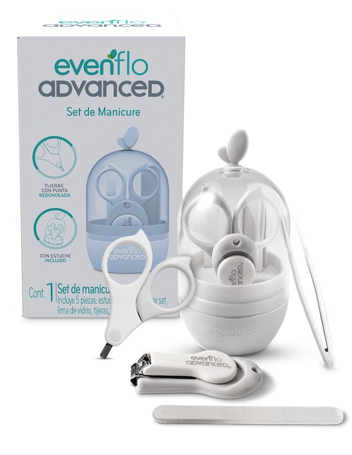 Set de manicure Advance 5 piezas bebé unisex 1
