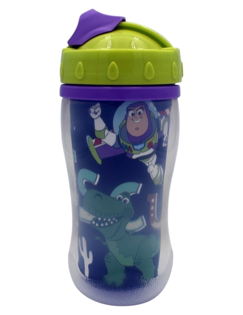Vaso con tapa y popote 1
