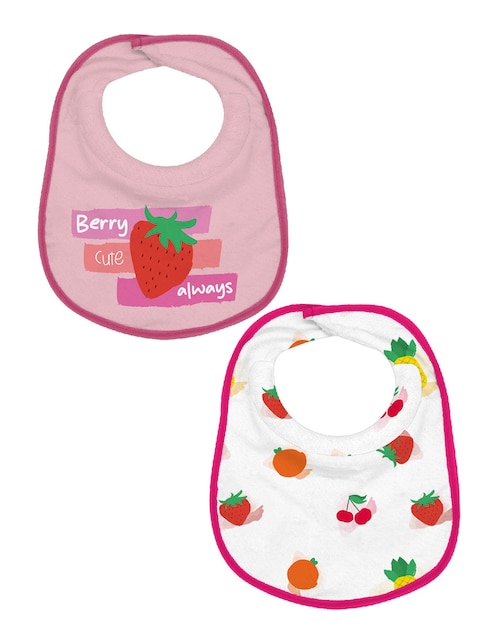 Set babero de algodón 2 piezas 1
