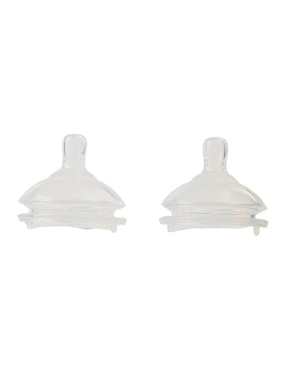 Set tetinas de flujo medio Evenflo