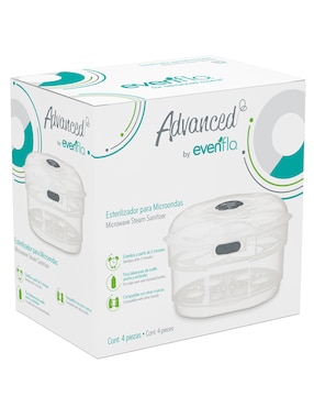 Esterilizador de microondas Evenflo Advanced 6 botellas