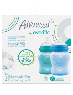 Set Biberón Evenflo 5 Oz