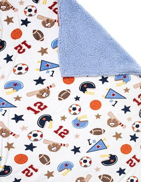 Cobertor Royal Soft estampado deportes