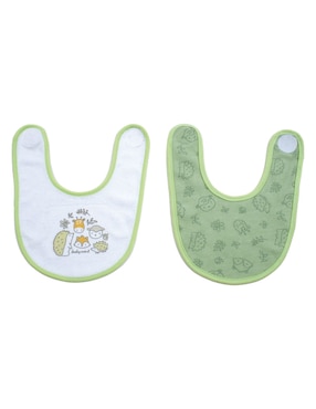 Set alimentación baby mink de algodón 2 piezas