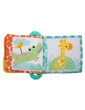 Libro León Bright Starts juego didáctico infantil unisex