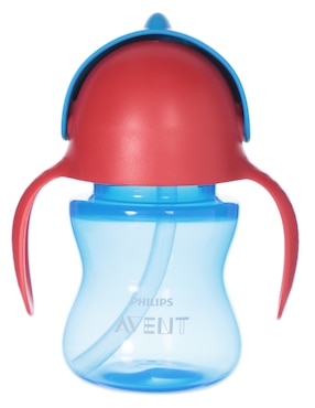 Vaso entrenador Avent con popote