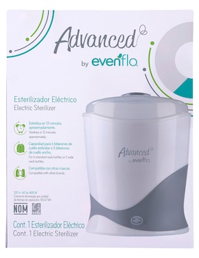 Esterilizador de vapor Evenflo