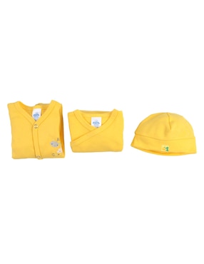 Set de mamelucos Baby Mink de algodón infantil