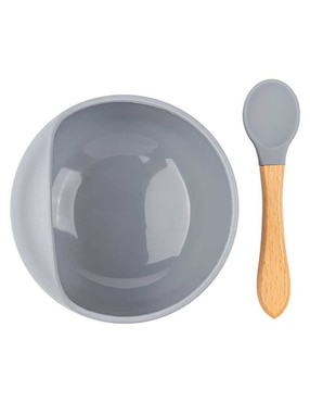 Set alimentación Baby Mink de silicona 2 piezas