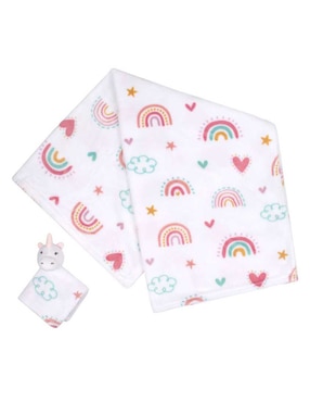 Cobertor Baby Mink estampado