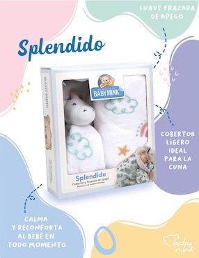 Cobertor Baby Mink estampado