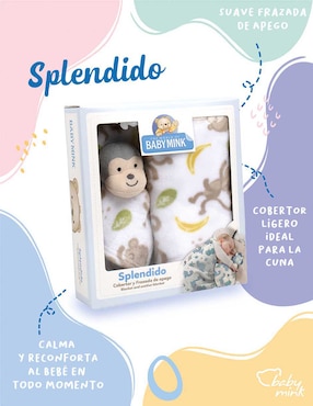 Cobertor Baby Mink estampado