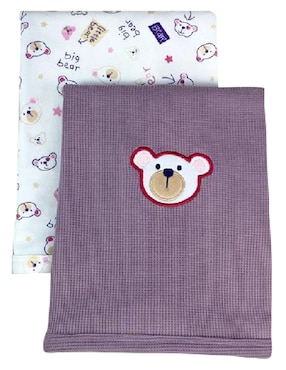 Frazada de tejido punto Trendy Kids para bebé niña