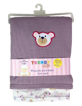 Frazada de tejido punto Trendy Kids para bebé niña