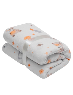 Cobertor Royal Soft estampado gráfico