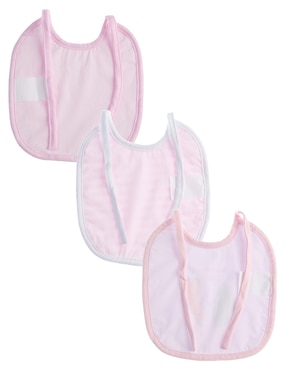 Set babero Weekend Baby de algodón 3 piezas