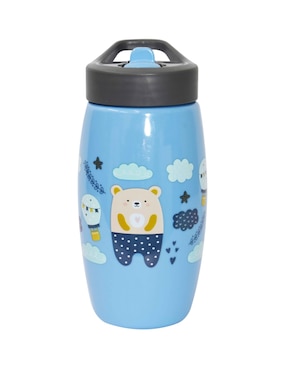 Vaso con tapa y popote Infanti