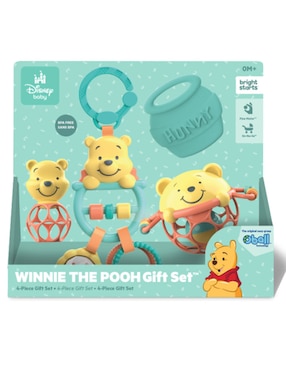 Set de regalo juguetes de Winnie The Pooh Bright Starts Box Toys