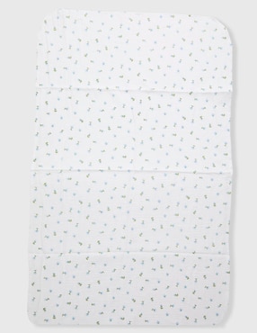 Cobertor Weekend Baby estampado floral