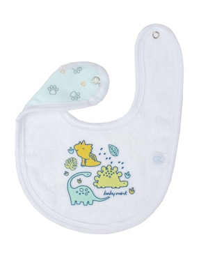 Set babero Baby Mink de algodón 2 piezas