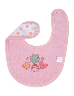 Set baberos Baby Mink de algodón 2 piezas