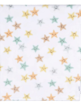 Cobertor Gerber Starry Smiles estampado gráfico