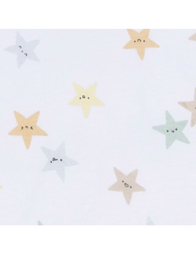 Set babero Gerber Starry Smiles etapa 6 bebé unisex con 2 piezas