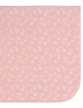 Cobertor gerber sea sheels estampado grafico