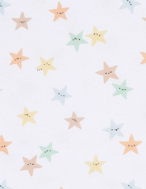 Cobertor gerber starry smiles estampado grafico