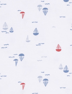 Cobertor Gerber little lighthouse estampado gráfico