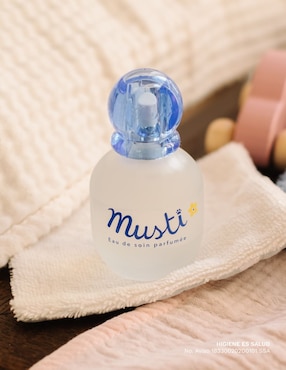 Loción corporal revitalizante Agua de colonia Musti