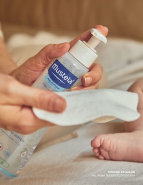 Solución corporal limpiadora Mustela para hidratar