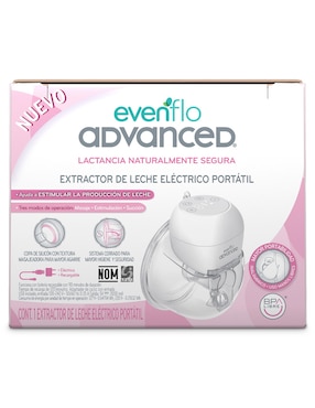 Extractor eléctrico de leche Evenflo Advanced