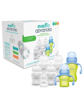Set de lactancia Evenflo Advanced 7 piezas