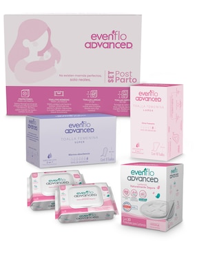 Set post parto Evenflo Advance 4 piezas