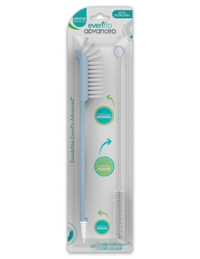 Escobillon Evenflo Advance con cerdas suaves