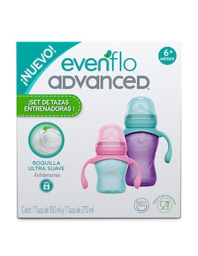 Set tazas Evenflo