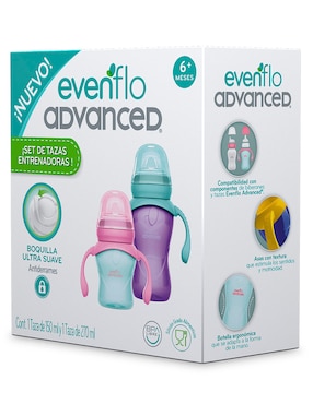 Set tazas Evenflo