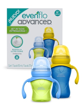 Set tazas Evenflo