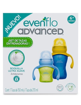 Set tazas Evenflo