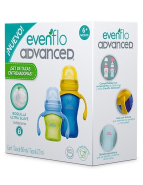 Set tazas Evenflo