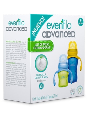 Set tazas Evenflo