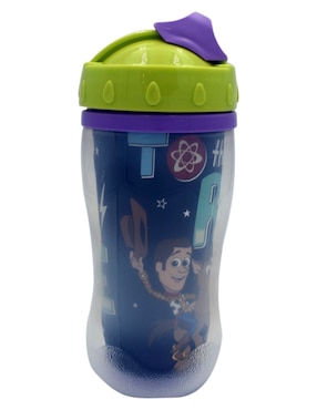 Vaso con tapa y popote Disney