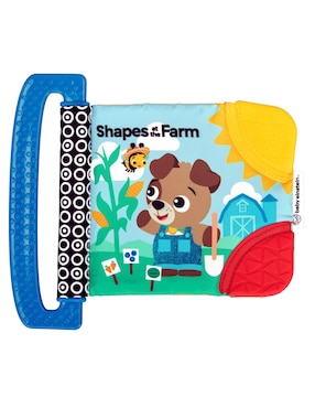 Juguete Libro suave con mordedera la granja Babyeinstein