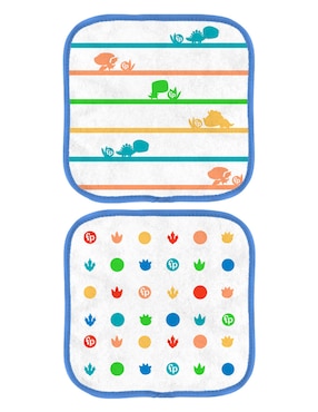 Set de toallas Fisher Price Dinosaurios Dinosaurios de algodón
