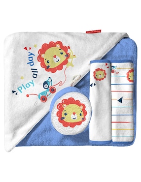 Set de toallas Fisher Price Play All Day León de algodón